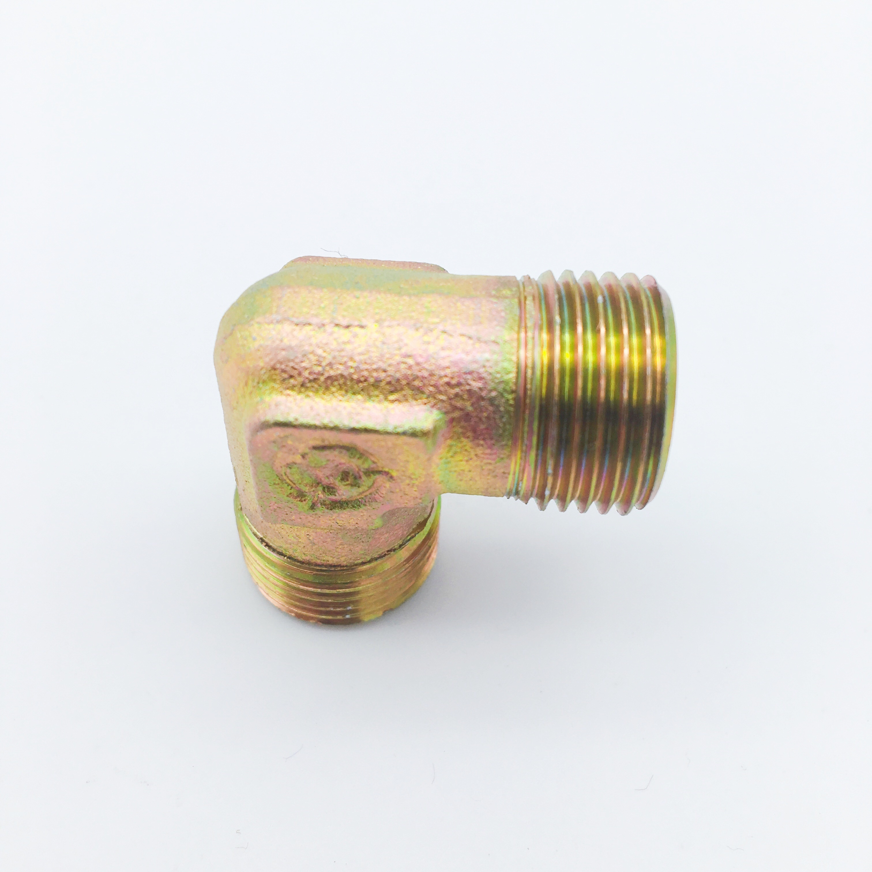 90 degree swivel elbow brass pipe hydraulic fitting tube equal double ferrule union elbow