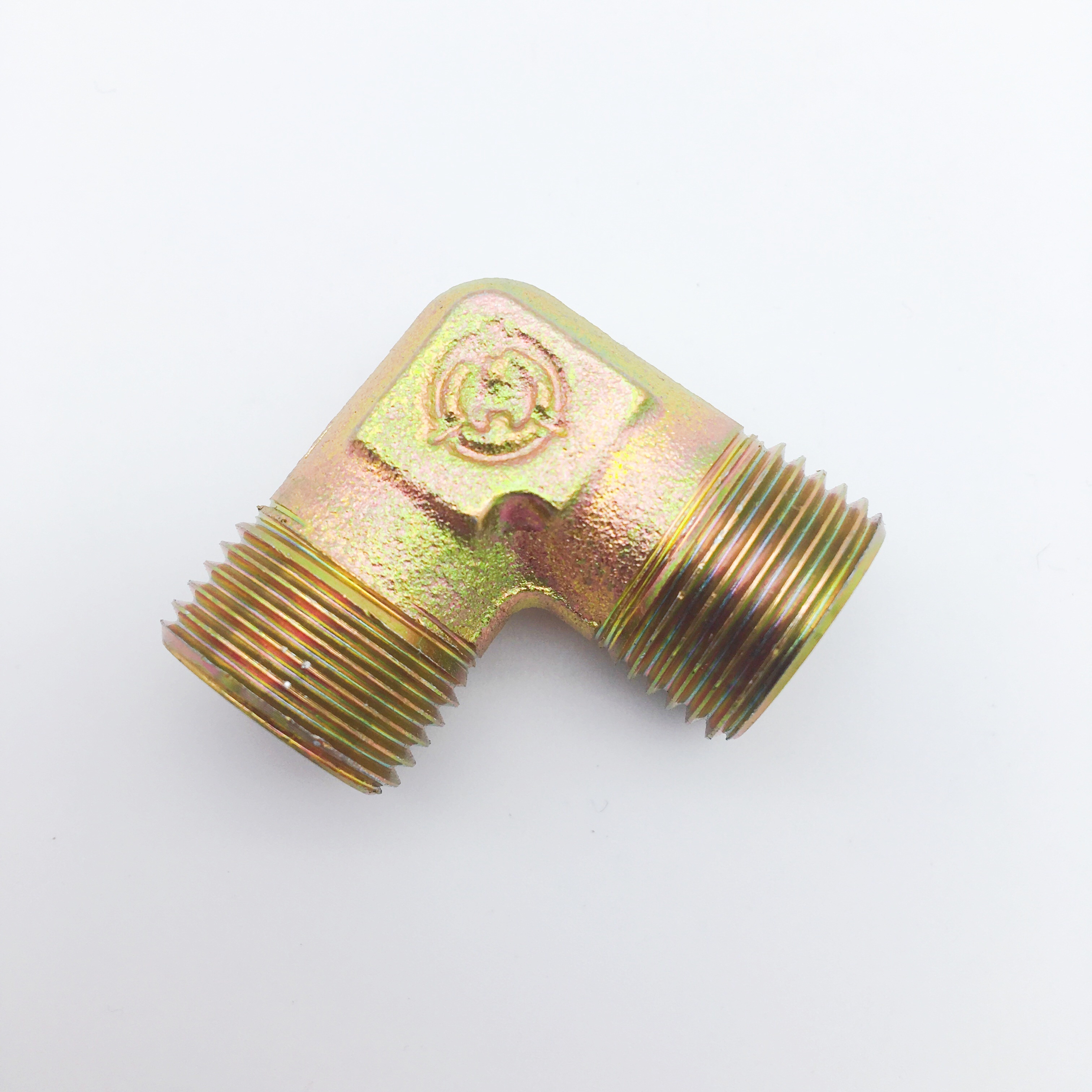 90 degree swivel elbow brass pipe hydraulic fitting tube equal double ferrule union elbow