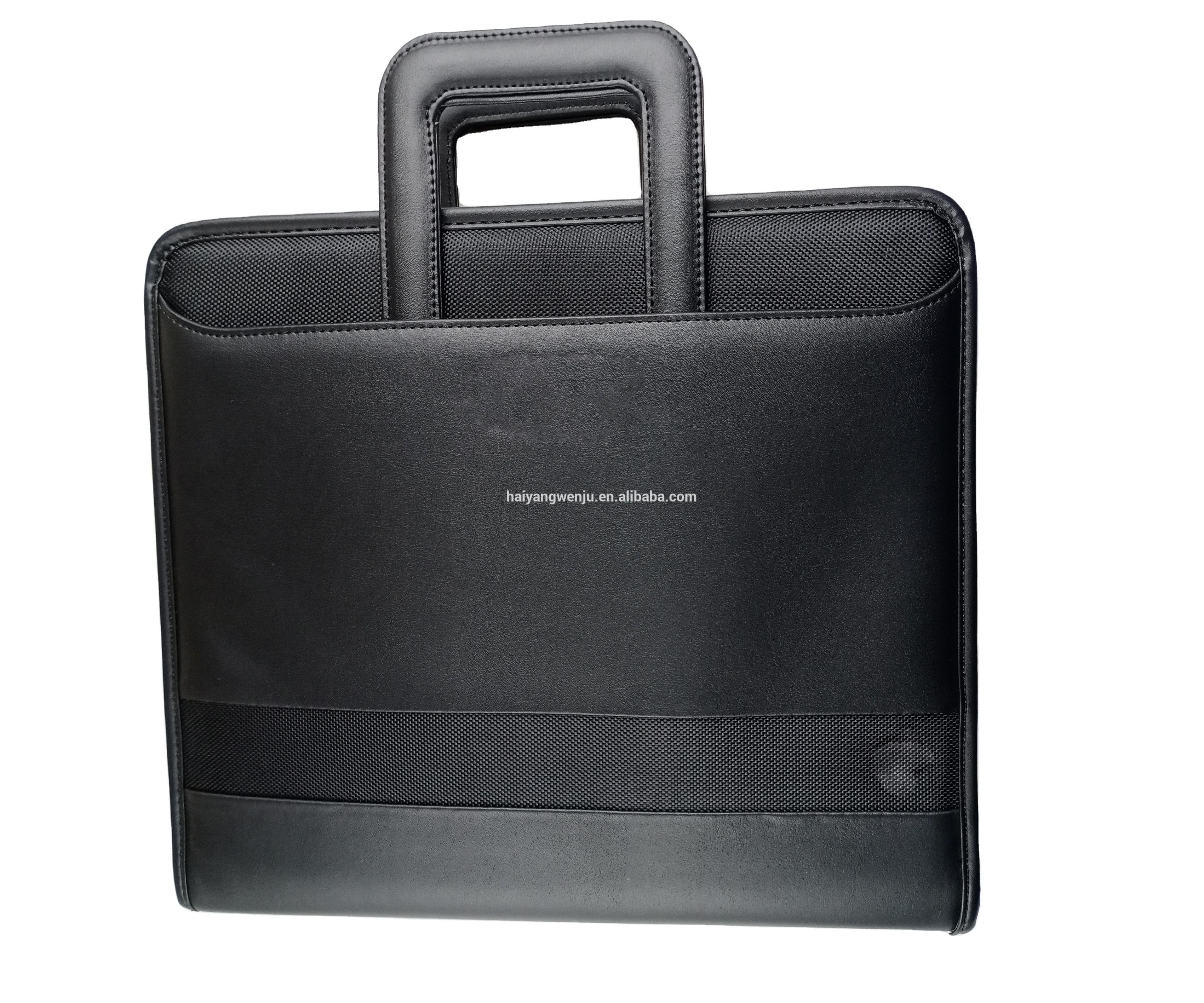 custom logo multifunctional briefcase professional  retractable handles portfolio