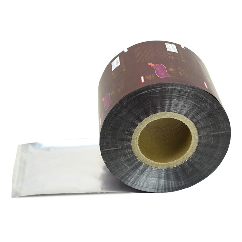 Hdpe plastic bag aluminized aluminum foil laminated printing moisture-proof and sunscreen film packaging