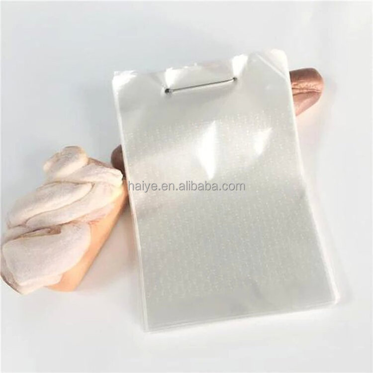 Custom Printed Bakery Packaging Micro Perforated Wicket Bag Poly Pouches Bags Food Plastic Bread Bags