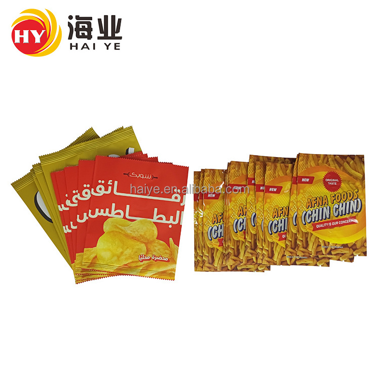 Food Grade Crisps Snack Packaging Bag Vacuum Seal Bag For Snack Back Side Heat Sealing Potato Chip Bags High Quality