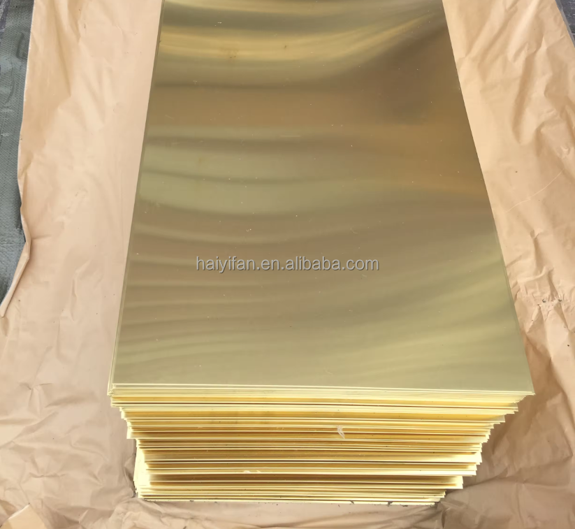 Brass Sheets 1000X3000 1Mm 10Mm H65 H62 H90 H80 Brass Sheet Gold Color Copper Brass Plate Copper Price Copper Plate