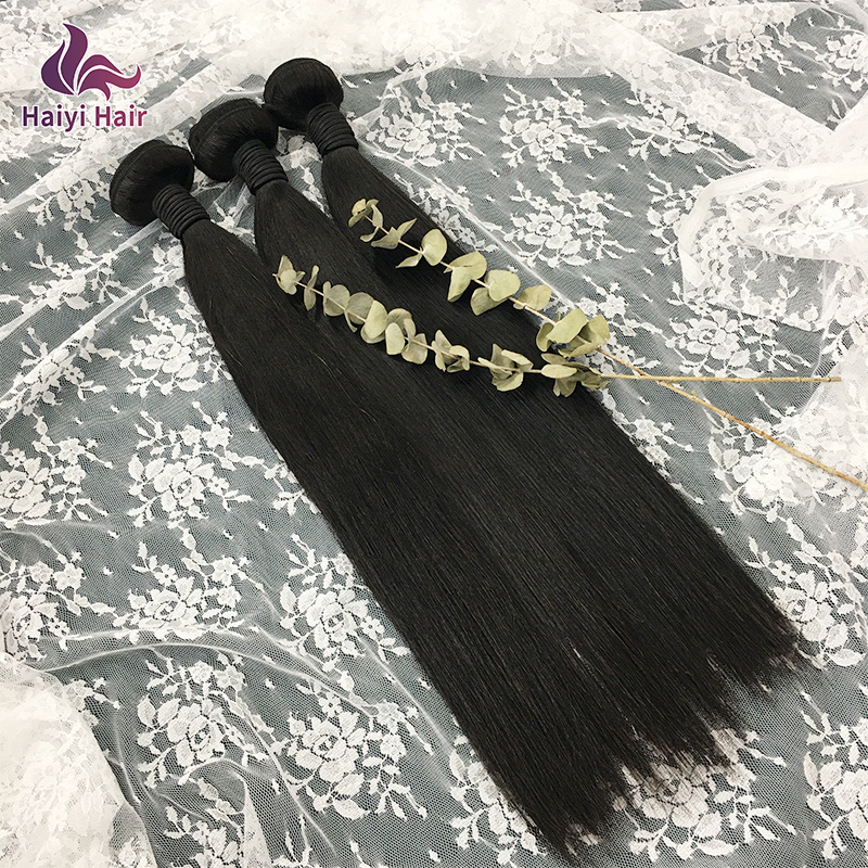 12A High Quality Cuticle Aligned Human Hair Straight Raw Unprocessed Filipino Hair