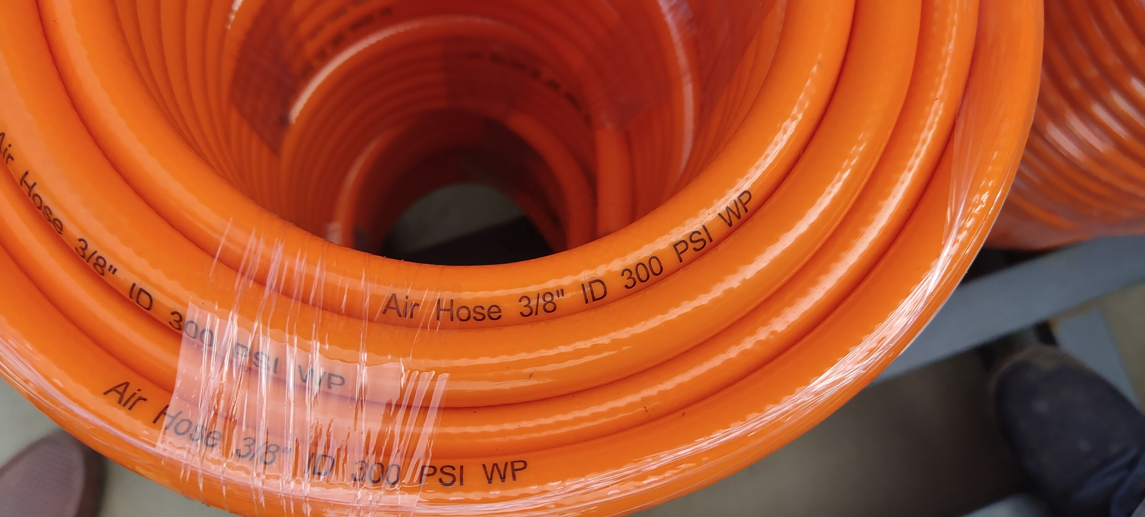 Customized 3 layers orange PVC Gas Cooker Hose Pipe Hoses