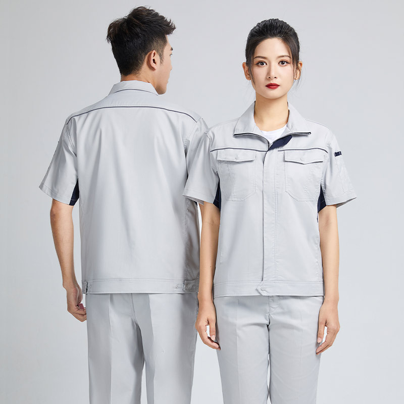 Summer Anti Static Work Clothes for men Welding Workwear scrubs uniforms Reflective Strips Construction work Coveralls