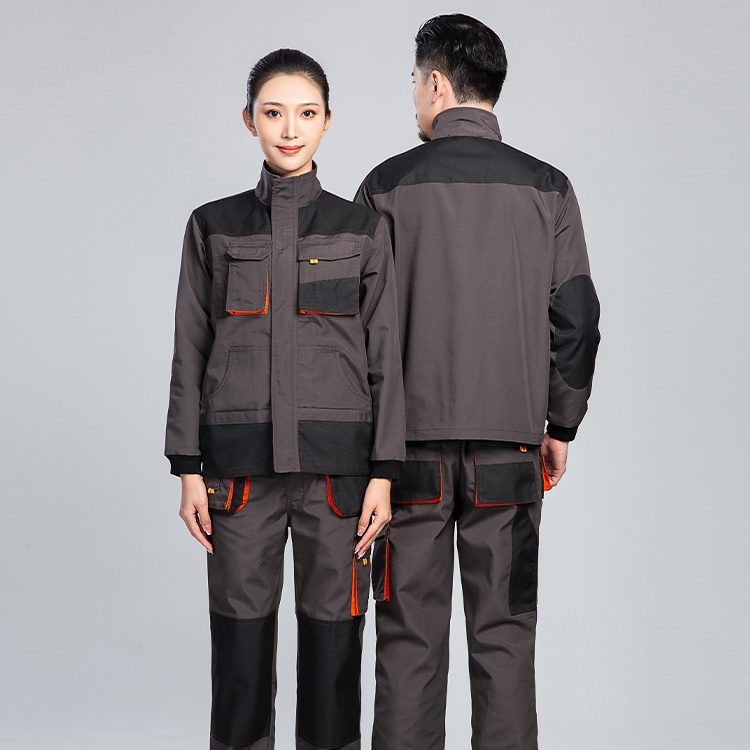 Work Clothes Men Mechanic Coverall Overalls Workwear Jacket Pants Trousers Construction Safety Working Scrubs Uniforms Suit