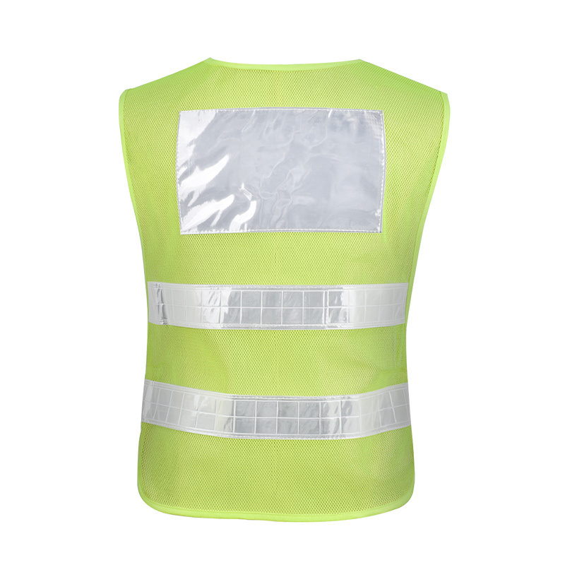 Wholesale Reflective Working Vest Unisex Work Clothes Traffic Road Work Vest Running Bicycle Hivis Hi Vis Vest