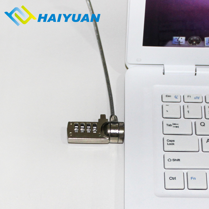 Flexible Mechanical Notebook Cable Computer Security Coded Lock Laptop Security Lock Cable Anti-theft Chain