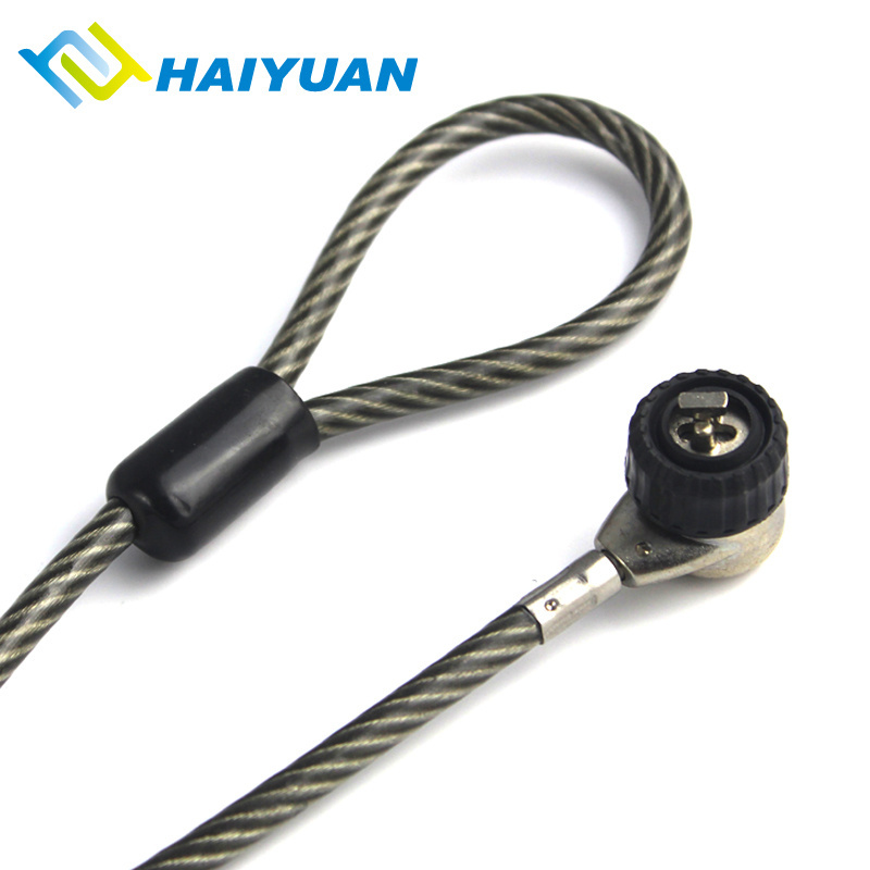 Adjustable universal cable lock anti-theft laptop computer cable lock combination for macbook pro Samgsung Huaiwei Xiaomi