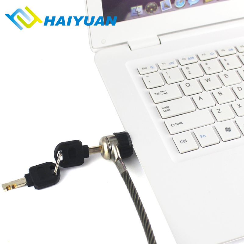 Adjustable universal cable lock anti-theft laptop computer cable lock combination for macbook pro Samgsung Huaiwei Xiaomi