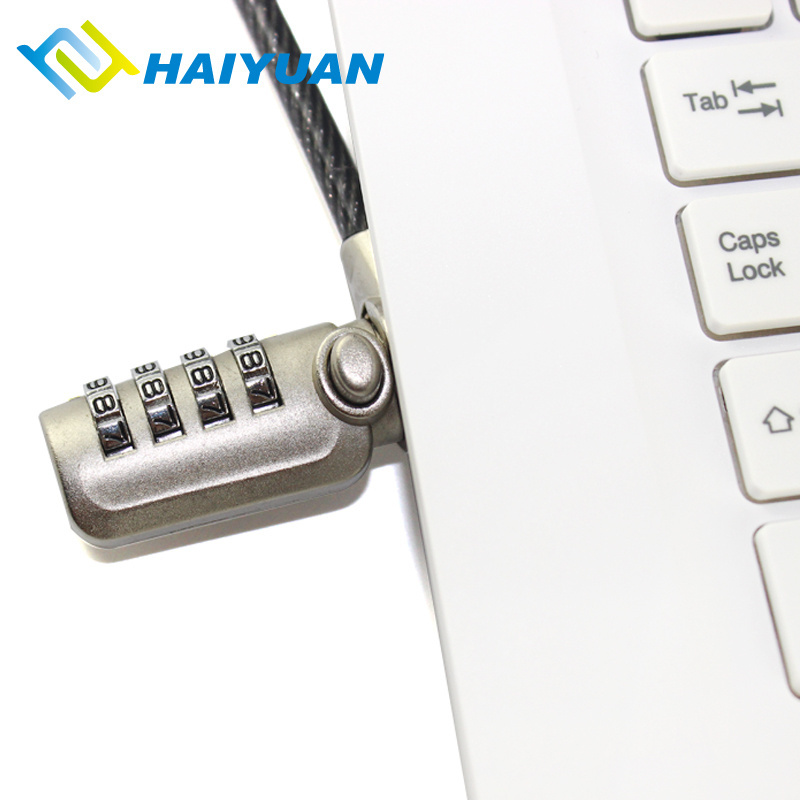 4 digit combination lock portable security anti-Theft ultra cable laptop cipher lock for dell latitude 5480 and inspiration