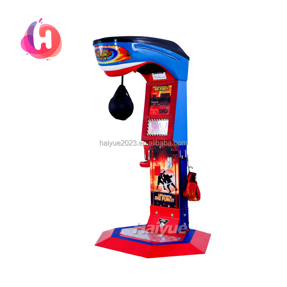 Factory Price Sports Playing Hit Target Boxing Machine Mquina de box Cola Arcade Redemption Games Boxing Punch Machine