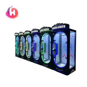 Low Price Coin Operated Arcade Scissor Cutter Game Machine Prize Vending Machine