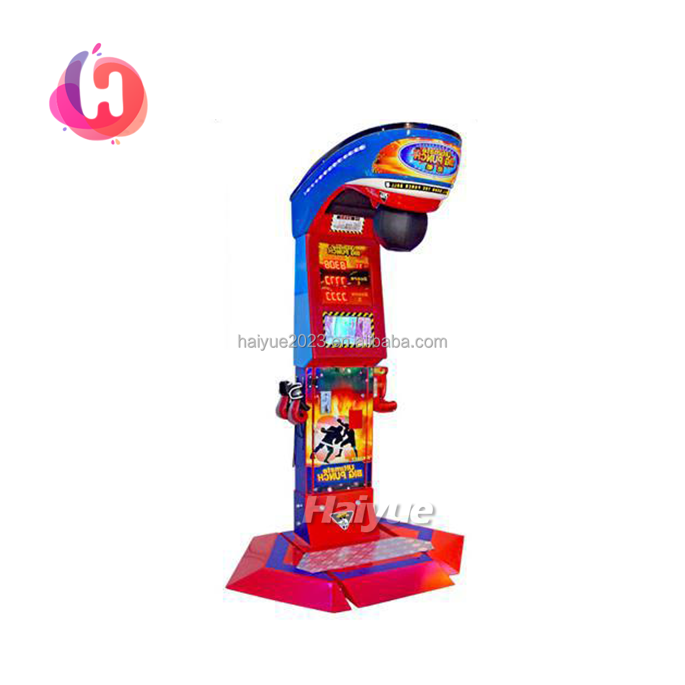 Factory Price Sports Playing Hit Target Boxing Machine Mquina de box Cola Arcade Redemption Games Boxing Punch Machine