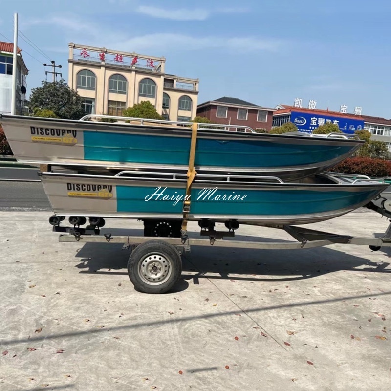 14ft Aluminum speed boat fishing boat with or without canopy