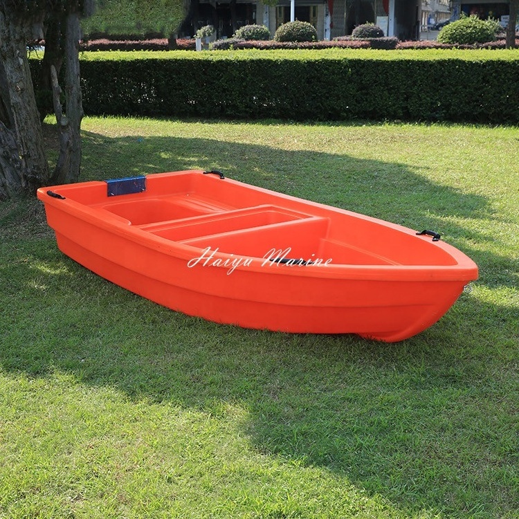 Double sturdy portable boat plastic fishing vessel