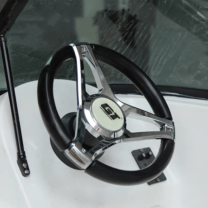 Cast 316/304 stainless steel marine accessories boat steering wheel