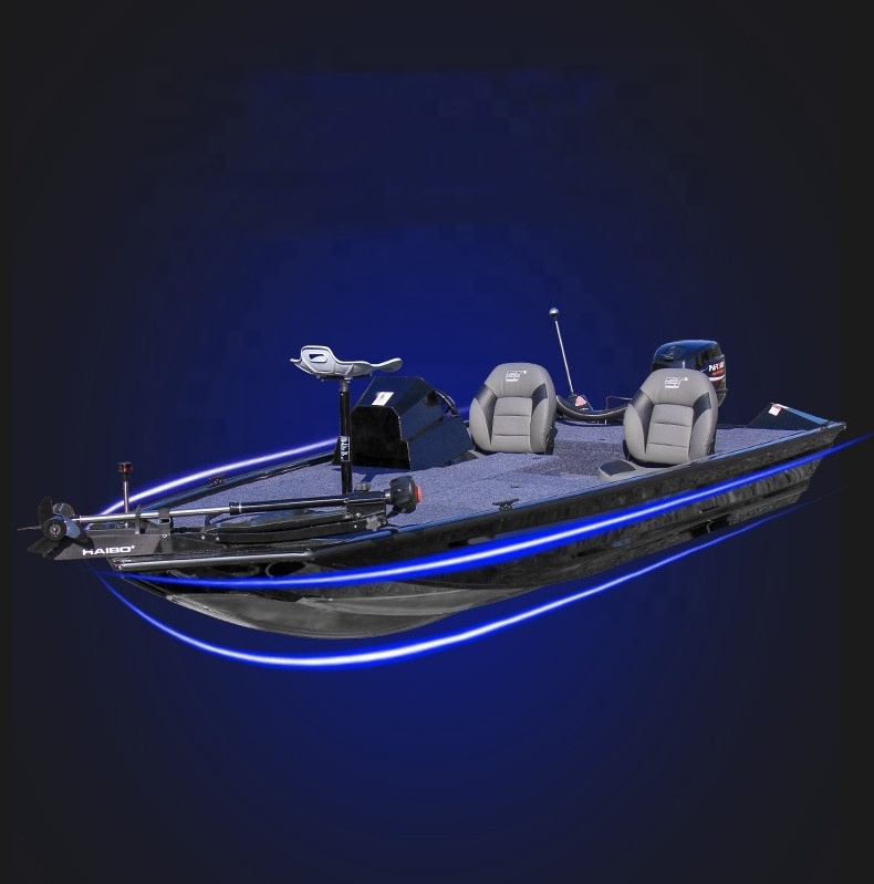 2022 New Design Welded Aluminum Jon Boat With Center Console Bass Boat River Fishing Boats