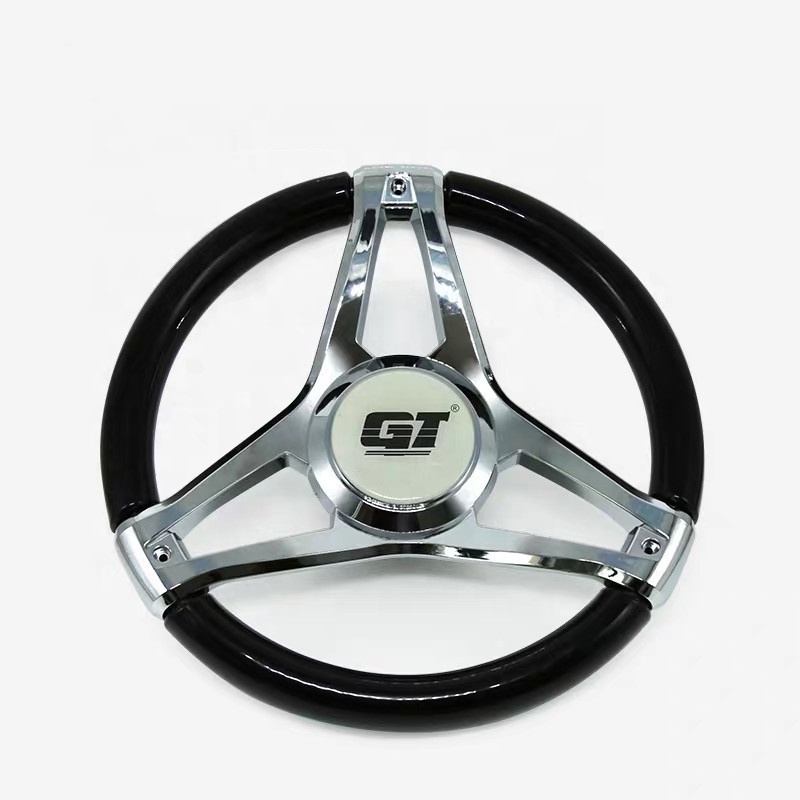 Cast 316/304 stainless steel marine accessories boat steering wheel