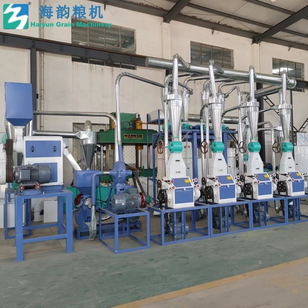 corn milling machine for  sale 20ton corn milling machine/corn flour making machine/maize milling machine