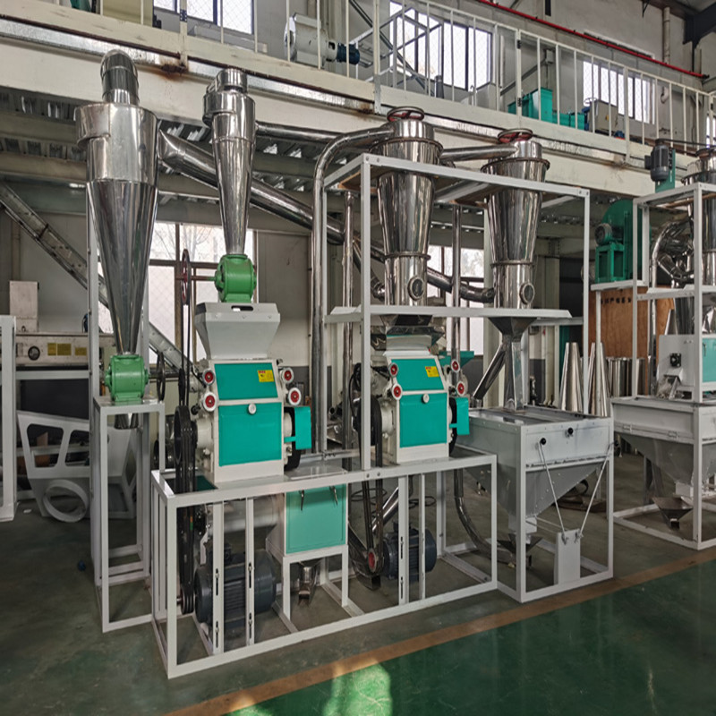 Small scale wheat flour mill milling machinery 10 ton per day