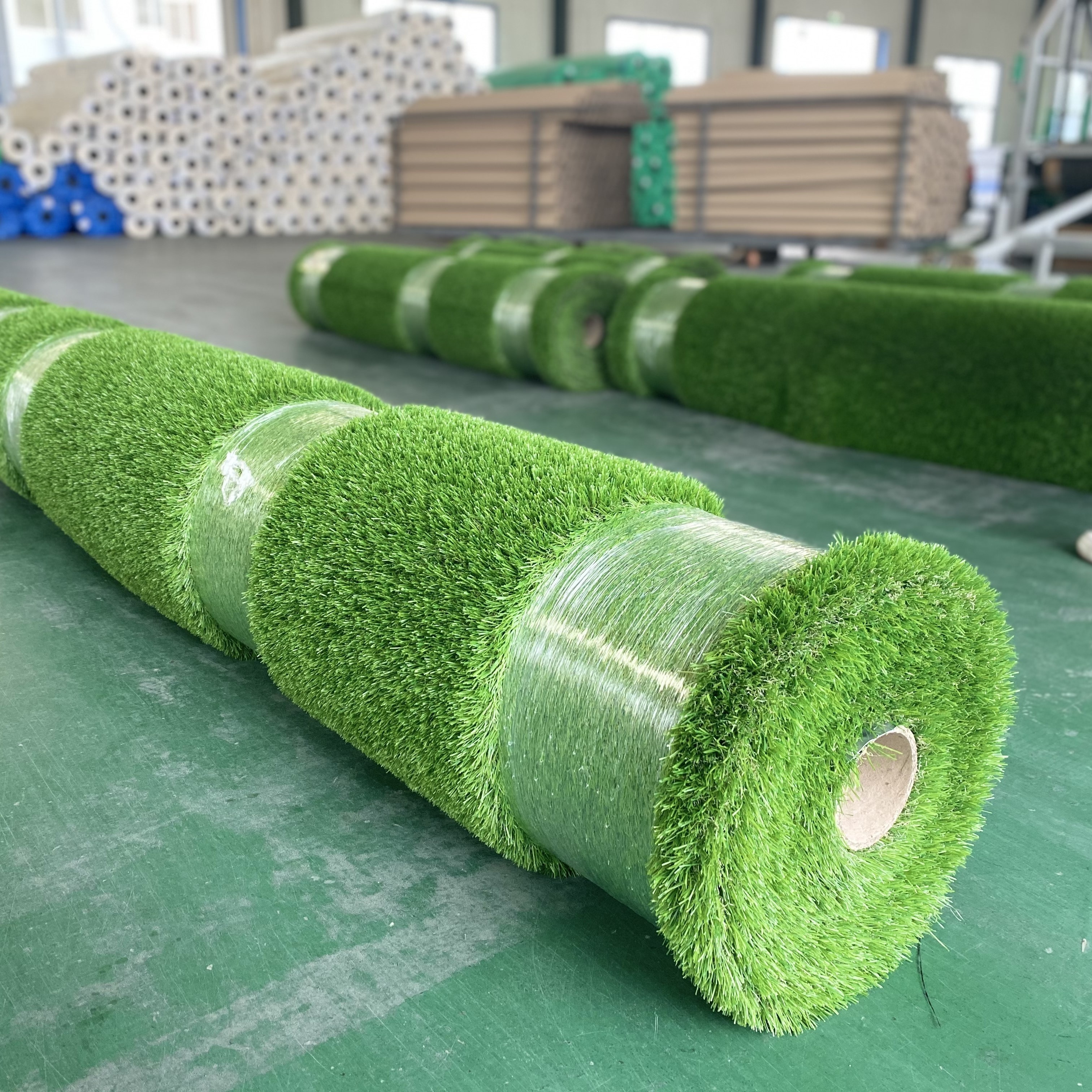 High density garden green turf football artificial grass 30mm 35mm 40mm cesped artificial