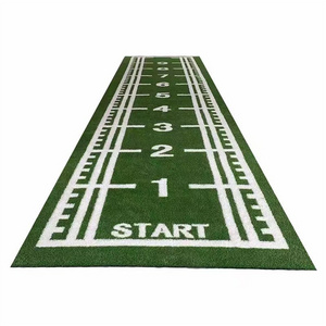 Custom artificial grass PU foam underlay Shock Pad Artificial Grass For Cross fit synthetic turf china gym turf