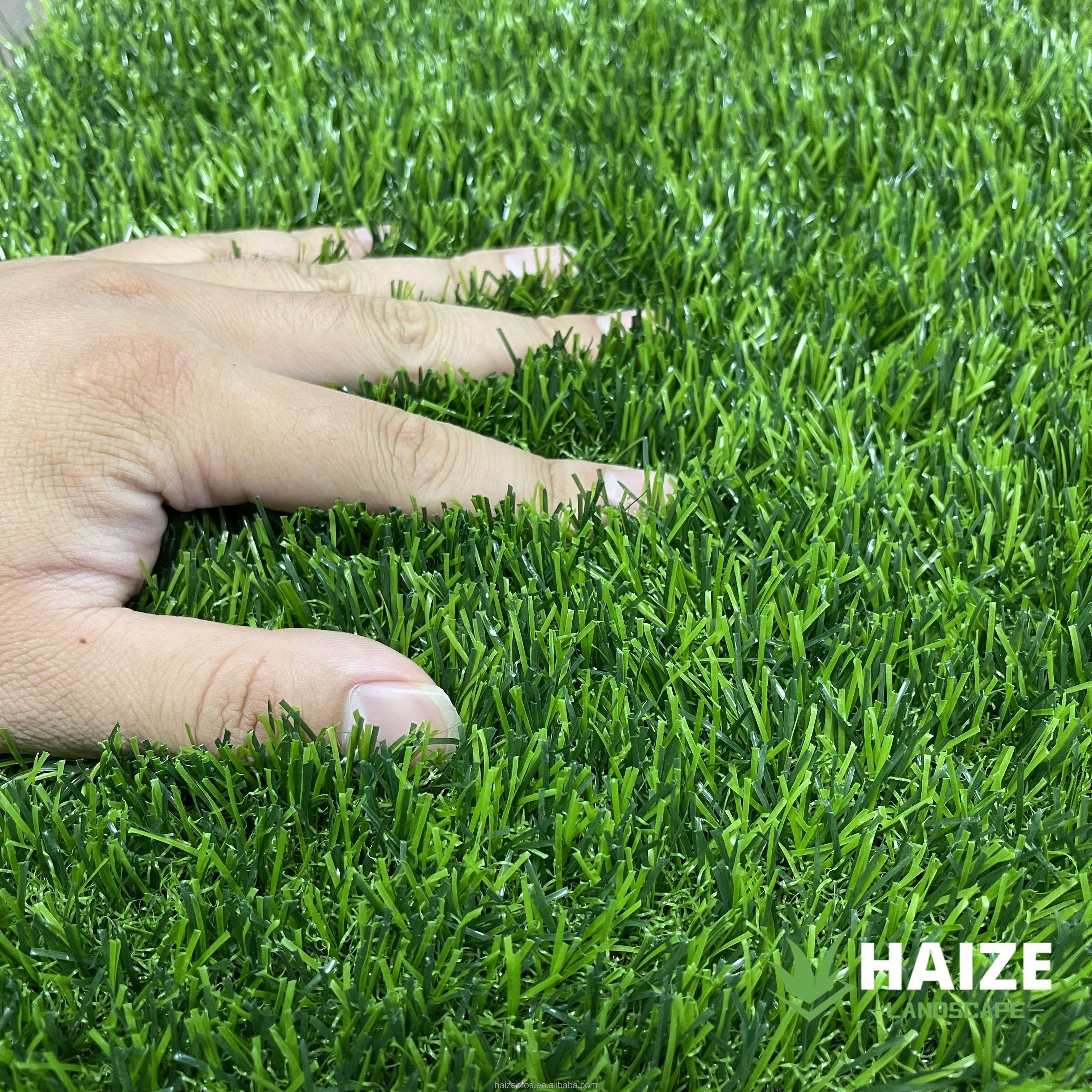 HAIZE best decorative Landscape Synthetic Wedding Floor Artificial Plastic Grass Turf Lawn