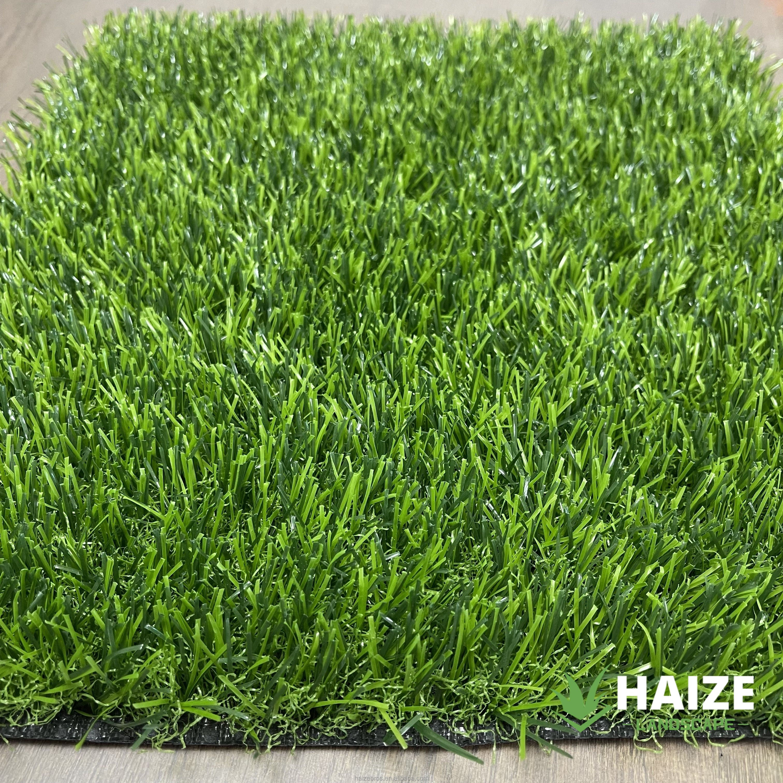 HAIZE best decorative Landscape Synthetic Wedding Floor Artificial Plastic Grass Turf Lawn