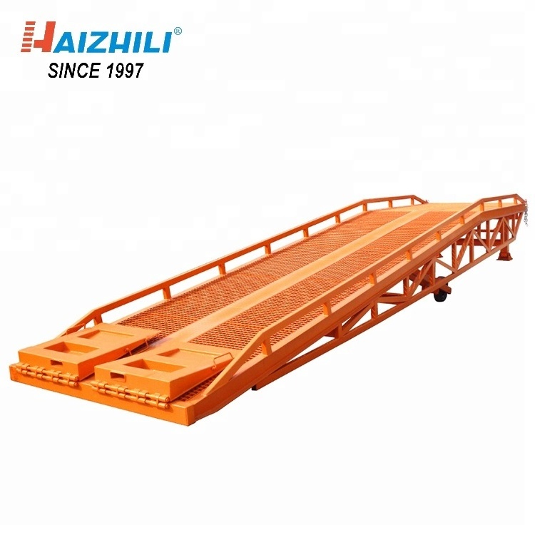 HaizhiLi Handling Equipment Factory price warehouse truck loading bridge container yard dock ramp