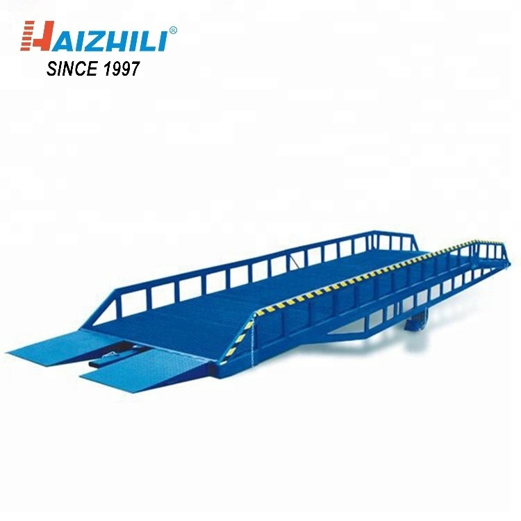 HaizhiLi Handling Equipment Factory price warehouse truck loading bridge container yard dock ramp