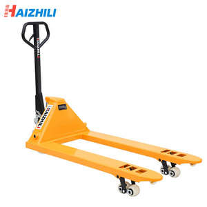 Haizhili 3 Ton Hydraulic Hand Pallet Truck with High Quality Pump Pallet Jack