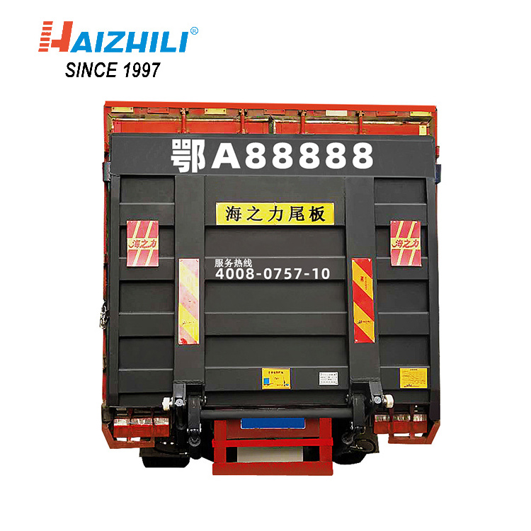 high quality truck body tail lift board 2000kg loading unloading aluminum hydraulic truck tailgate lift