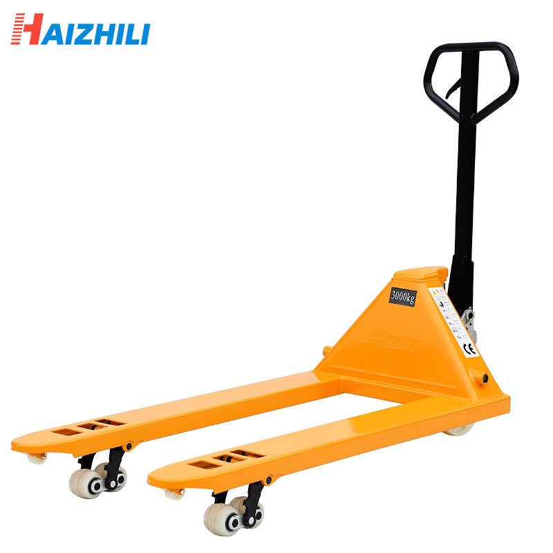 Haizhili 3 Ton Hydraulic Hand Pallet Truck with High Quality Pump Pallet Jack