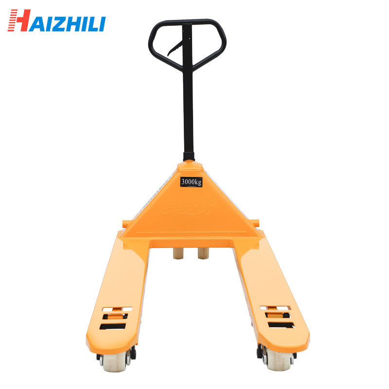 Haizhili 3 Ton Hydraulic Hand Pallet Truck with High Quality Pump Pallet Jack