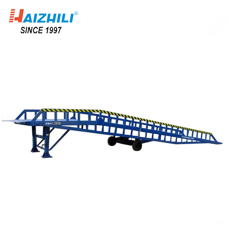 HaizhiLi Handling Equipment Factory price warehouse truck loading bridge container yard dock ramp