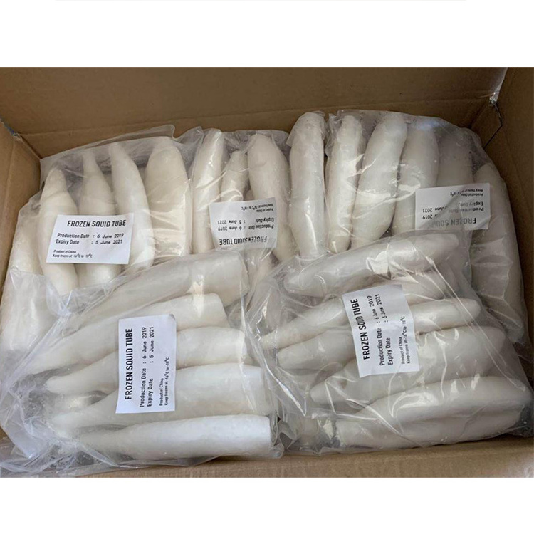 New Processing High Quality Best Price Frozen Seafood Peru Squid Tube For Market