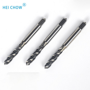 Solid Carbide Spiral Flute Taps Cnc Machine Tools Aluminum And Copper Processing Coating Thread Taps