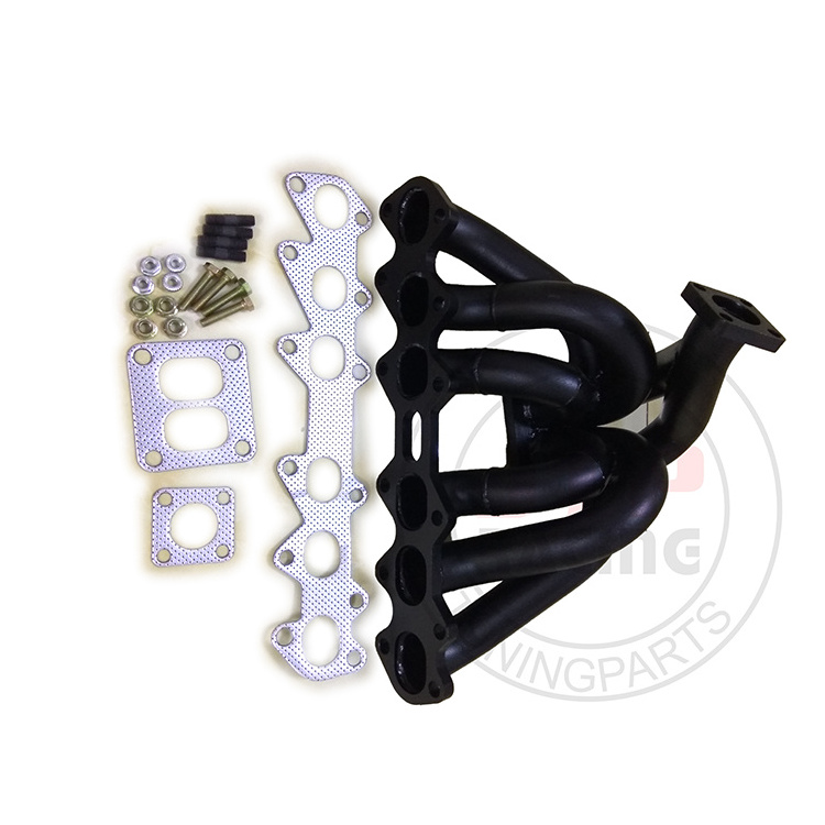 Exhaust manifold for supra soarer 2jzgte chaser turbo t4 2JZ JZA80 turbo manifold with gaskets