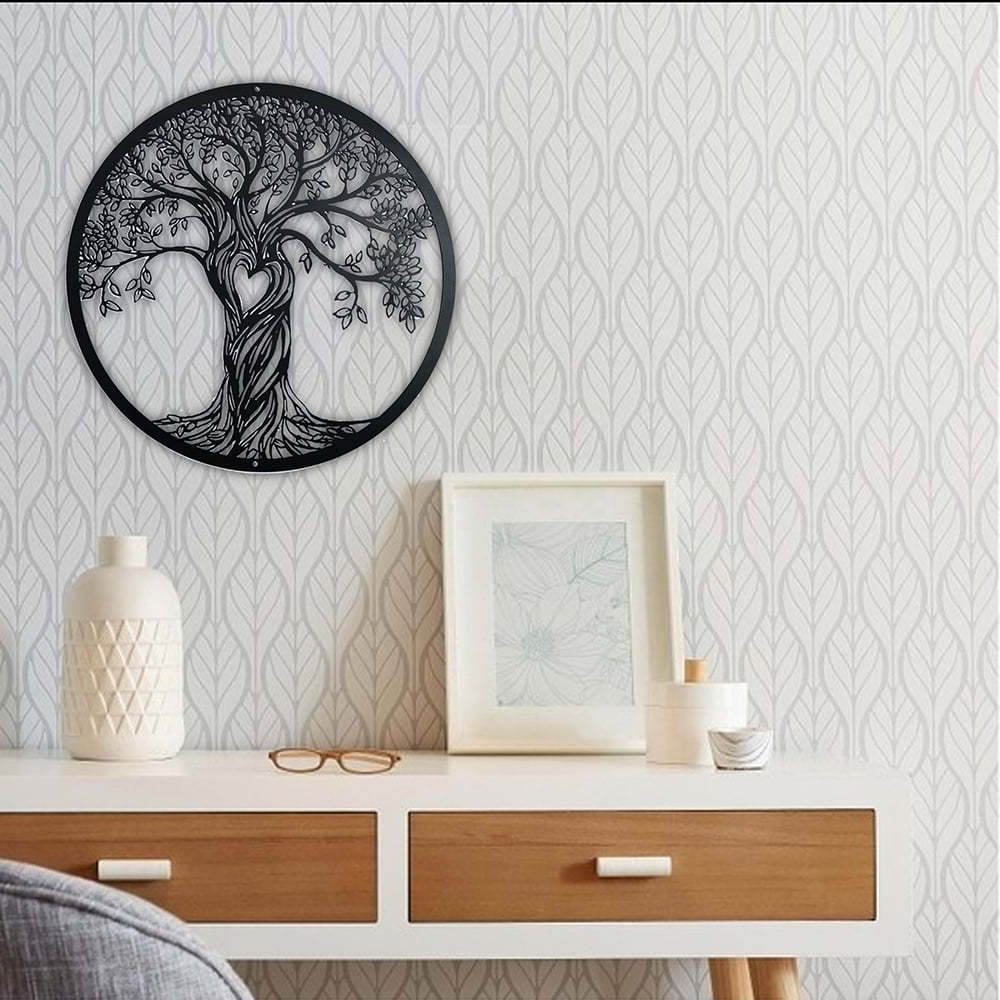 Hakim  Metal Wall Decor Hanging Art for Home Office Decoration Decor Metal Tree Wall Art Tree of Life