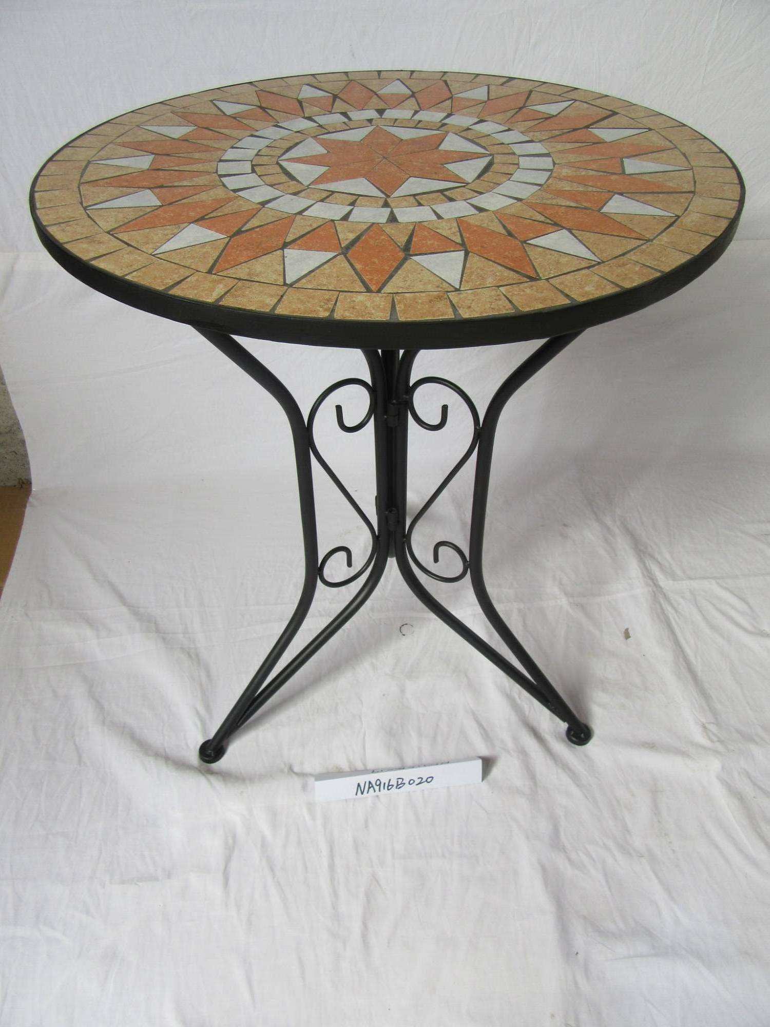 mosaic tile top table garden patio furniture outdoor