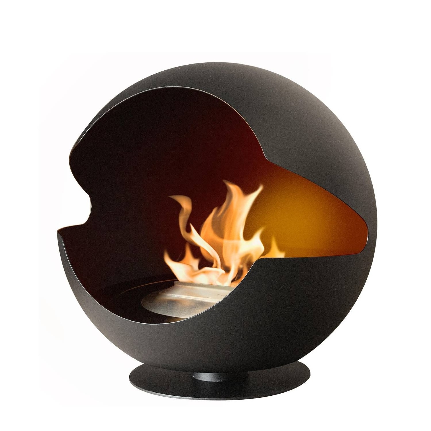 Decorative Globe Fire Pit Garden Backyard   Custom Design Outdoor Fire Sphere 3D Laser Cutting  Alcohol Burning Fire place