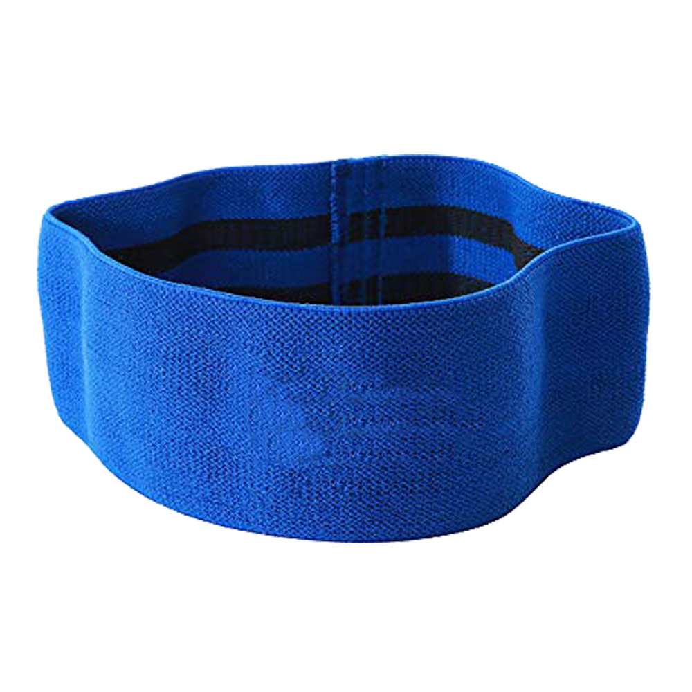 2021 new design Yoga Gym Exercise fitness Polyester cotton latex silk Multi-Elasticity squat Non Slip Hip Circle Resistance Band