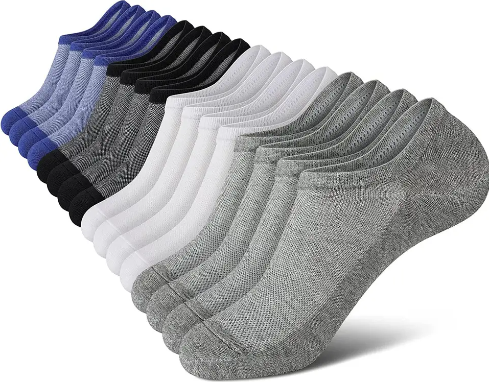 Low Cut Business Ankle Socks Basic Athletic Cotton Socks OEM No Show Socks for men