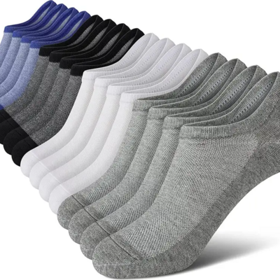 Low Cut Business Ankle Socks Basic Athletic Cotton Socks OEM No Show Socks for men