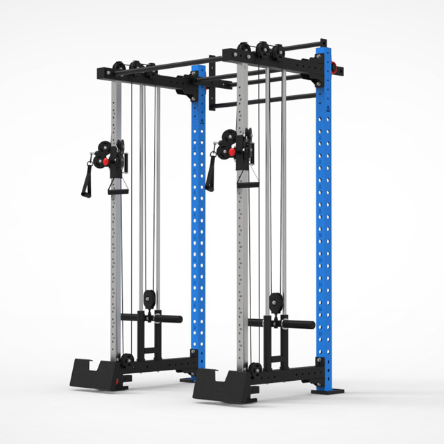 HALA-E6-021 Crossmax fitness rack cable crossover machine gym equipment power rack functional trainer