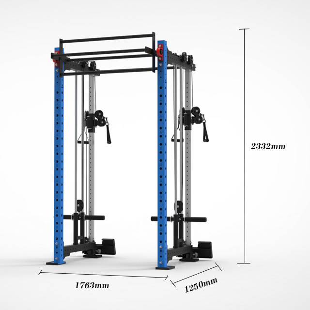 HALA-E6-021 Crossmax fitness rack cable crossover machine gym equipment power rack functional trainer