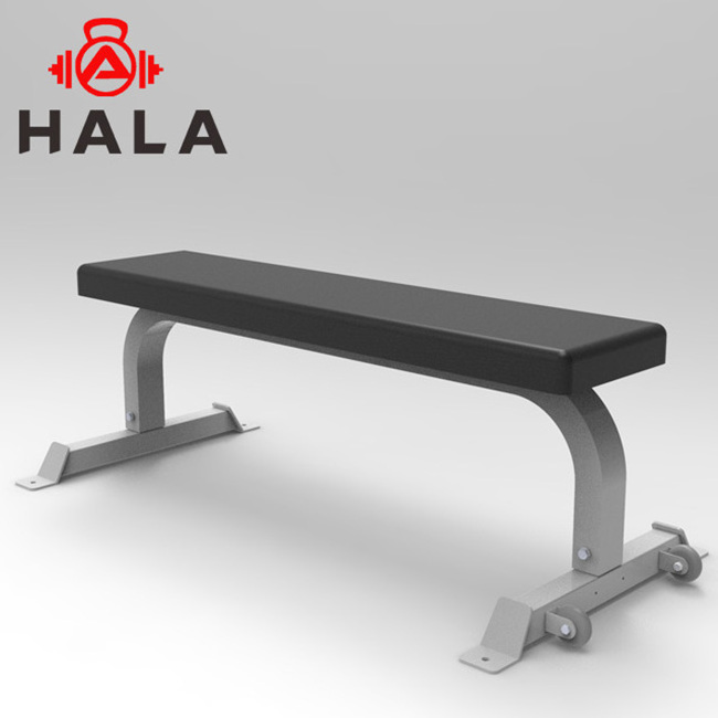 Hot Sale Machinery Body fitness Equipment Workout Weight Strength Training Flat Benches