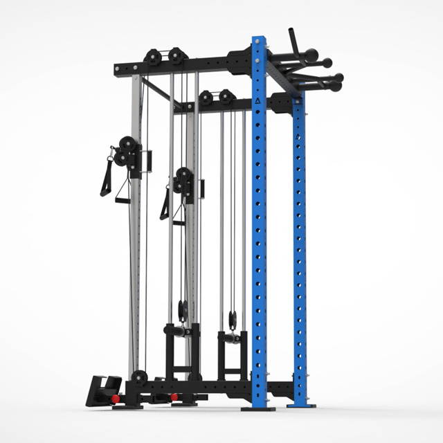 HALA-E6-019 Crossmax fitness rack cable crossover machine gym equipment power rack functional trainer